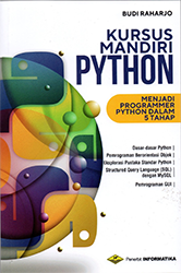 Buku Kursus Mandiri Python Menjadi Programmer Python Dalam 5 Tahap